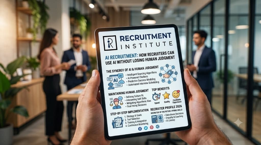AI Recruitment: How Recruiters Can Use AI Without Losing Human Judgment — Recruitment Institute